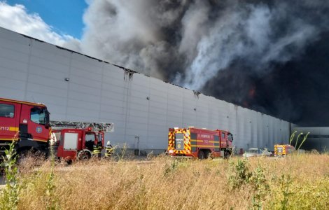 Incendiu devastator la CTPark pe A1: Ce spune șeful despre pagubele misterioase?