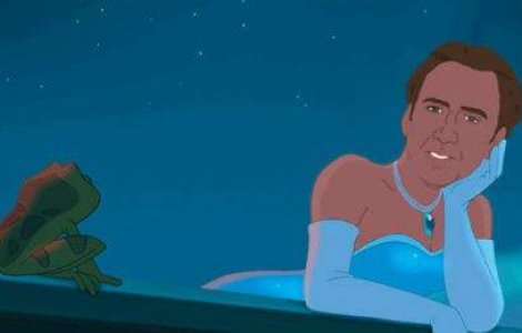Uite cum ar arata Nicolas Cage daca ar fi printesa Disney