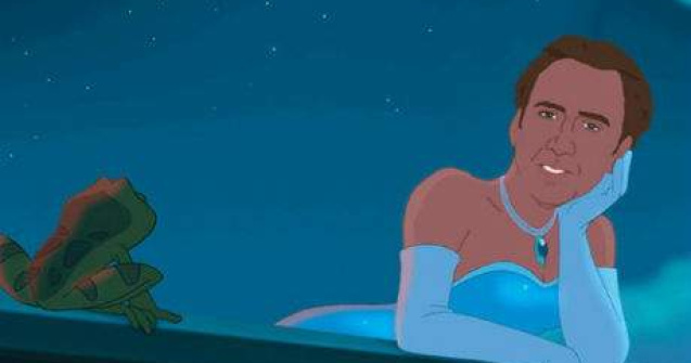 Uite cum ar arata Nicolas Cage daca ar fi printesa Disney