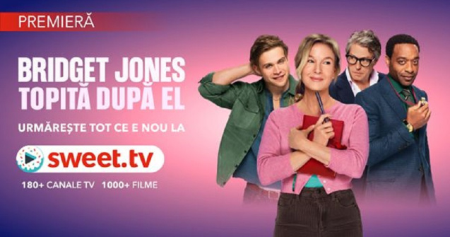 Bridget Jones: Topită după el este acum disponibil la SWEET.TV – o nouă poveste