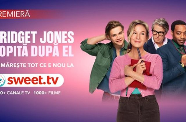 Bridget Jones: Topită după el este acum disponibil la SWEET.TV &ndash; o nouă poveste și o nouă dragoste