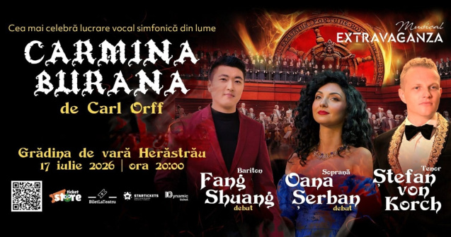 Carmina Burana în premieră în aer liber la București