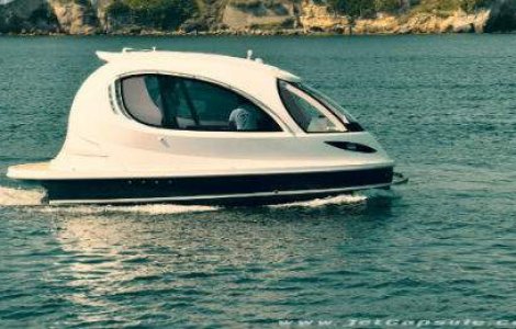 Atunci cand barcile vor arata asa: un mini-iaht ultramodern