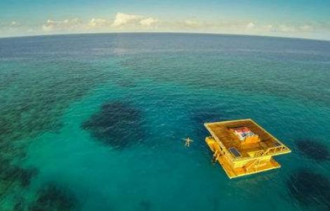 O camera in mijlocul oceanului. Probabil cel mai frumos hotel