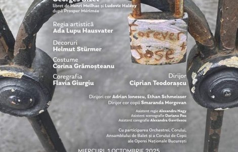 Premiera operei „Carmen” marchează o deschidere spectaculoasă a noii stagiuni la Opera Națională București