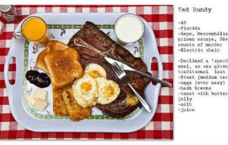 Ultima masa a prizonierilor condamnati la moarte. 12 fotografii