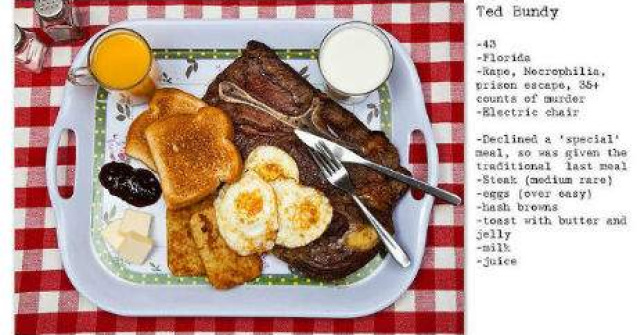 Ultima masa a prizonierilor condamnati la moarte. 12 fotografii