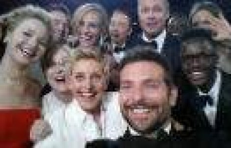 Un "selfie" realizat la gala Oscar a devenit cel mai popular mesaj in social media