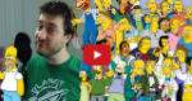 VIDEO: Barbatul care poate imita 33 personaje diferite din The Simpsons