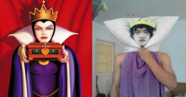 Iti vine sa crezi? Costume originale din cele mai banale obiecte