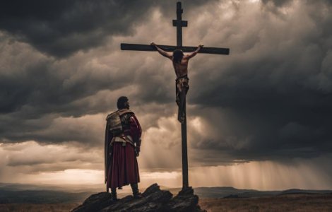 Martiriul lui Longinus: Soarta teribilă a soldatului roman care l-a străpuns pe Iisus cu sulița