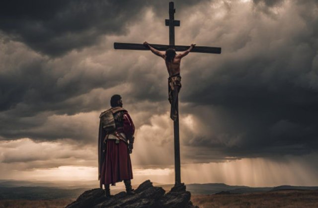 Martiriul lui Longinus: Soarta teribilă a soldatului roman care l-a străpuns pe Iisus cu sulița