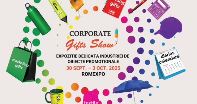 Mâine se deschide Corporate Gifts Show! Mâine se deschide Corporate Gifts Show!