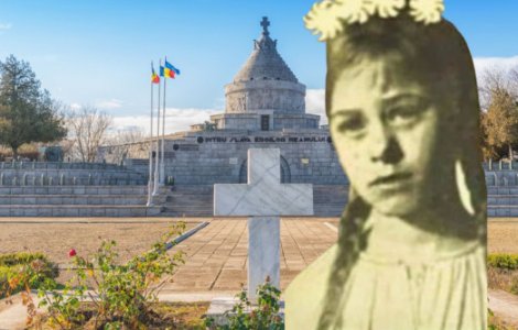 Măriuca Zaharia, fetița eroină de 12 ani îngropată la Mărășești.