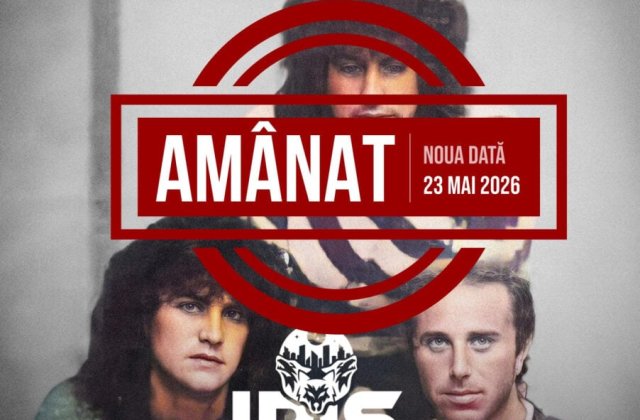 Concertul IRIS "Primii 45" SE AM&Acirc;NĂ! Cristi Minculescu, Valter & Boro, decizie pentru siguranța publicului