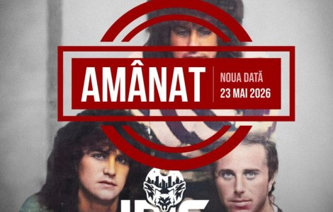 Concertul IRIS "Primii 45" SE AMÂNĂ! Cristi Minculescu, Valter & Boro, decizie pentru siguranța publicului