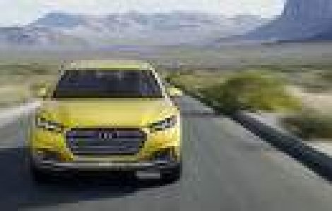 Audi TT offroad concept - nemtii testeaza un SUV Coupe compact