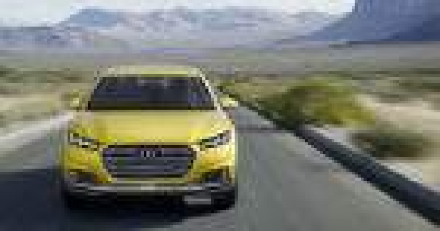 Audi TT offroad concept - nemtii testeaza un SUV Coupe compact