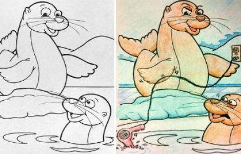 Ce se intampla cand oamenii mari coloreaza cartile copiilor