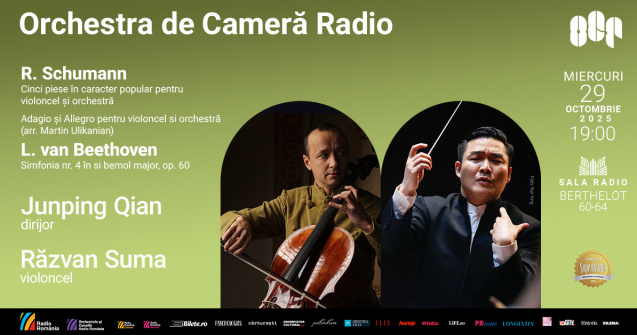 Beethoven și Schumann la Sala Radio