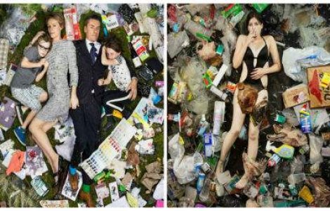 7 zile de gunoi: oameni fotografiati in propria mizerie