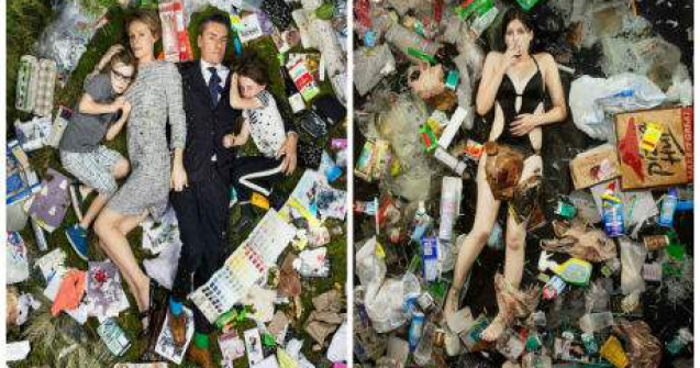 7 zile de gunoi: oameni fotografiati in propria mizerie