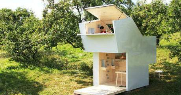  Top  Ingenios: casa de lemn care poate fi montata oriunde
