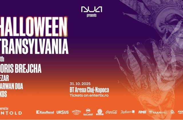 Cea mai tare petrecere de Halloween din Transilvania cu Boris Brejcha &icirc;ntr-un show special by DUA & UNTOLD