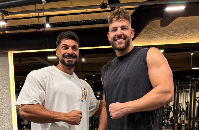 Caius Covrig, gazdă pentru Andrei Deiu &ndash; &bdquo;urmașul lui Arnold Schwarzenegger&rdquo;