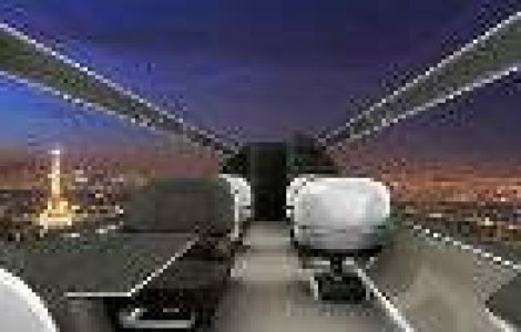 Ai zbura cu asa ceva? Avionul fara ferestre