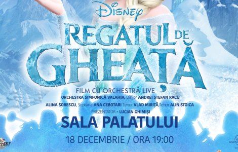 Crăciunul prinde viață la Sala Palatului cu: „FROZEN – Regatul de Gheață”, povestea DISNEY care topește inimile tuturor