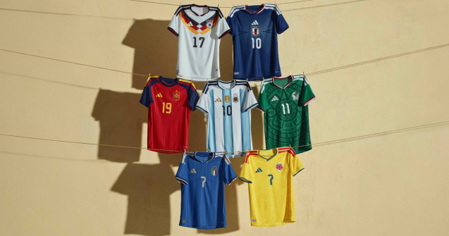Adidas lansează cea mai mare colecție de tricouri de fotbal