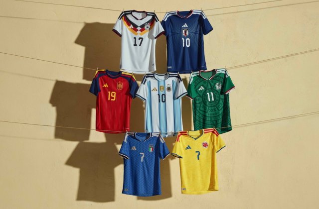 Adidas lansează cea mai mare colecție de tricouri de fotbal &icirc;nainte de Cupa Mondială FIFA 26