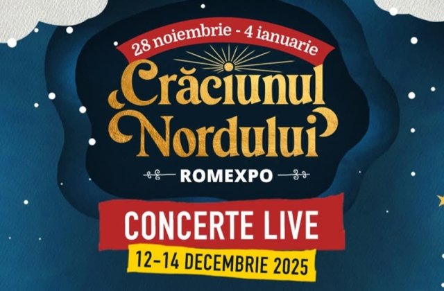 Holograf, Bibi și Simona Nae, artiștii care anunță concerte de excepție la &bdquo;Crăciunul Nordului&rdquo; de la Romexpo