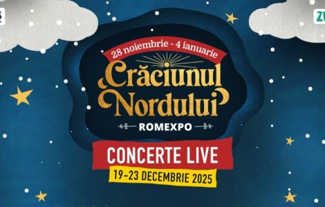 Fuego, Connect-R, Ducu Bertzi, pe aceeași scenă, la Crăciunul Nordului, Romexpo! 5 zile de concerte cu intrare liberă înainte de Crăciun