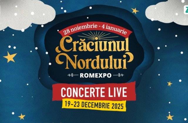 Fuego, Connect-R, Ducu Bertzi, pe aceeași scenă, la Crăciunul Nordului, Romexpo! 5 zile de concerte cu intrare liberă &icirc;nainte de Crăciun
