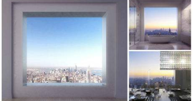  Top  Un penthouse de 95 milioane dolari deasupra New York-ului