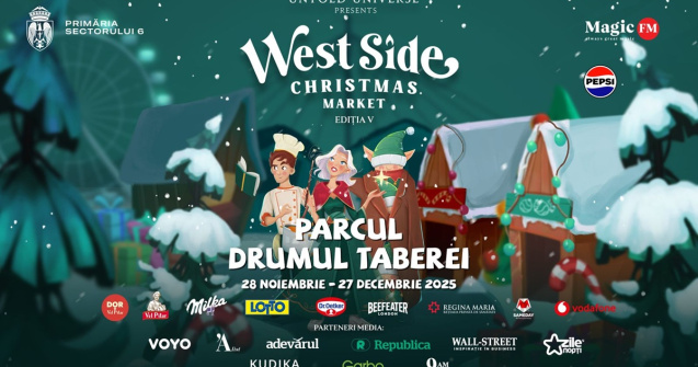 MAGIA SĂRBĂTORILOR RENAȘTE LA ,,WEST SIDE CHRISTMAS MARKET”