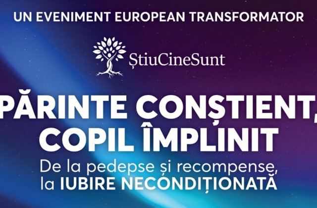 PĂRINTE CONȘTIENT, COPIL &Icirc;MPLINIT - De la pedepse și recompense la iubire necondiționată