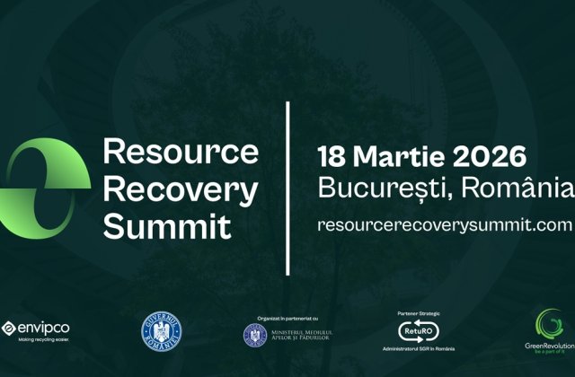 RESOURCE RECOVERY SUMMIT 2026: Rom&acirc;nia, punct de &icirc;nt&acirc;lnire pentru decidenți europeni &icirc;n economia circulară