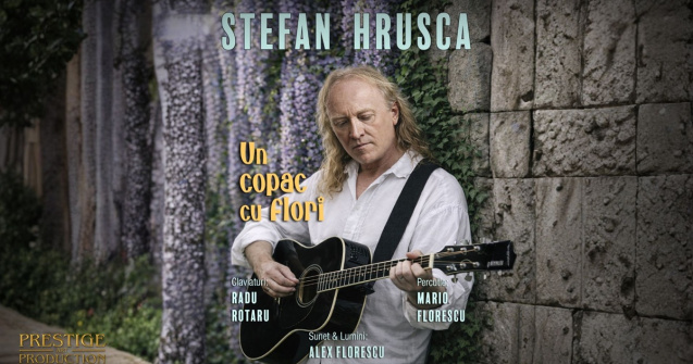 Ștefan Hrușcă revine pe scenele din țară cu turneul „Un copac cu flori”