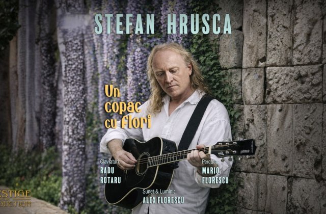 Ștefan Hrușcă revine pe scenele din țară cu turneul &bdquo;Un copac cu flori&rdquo;
