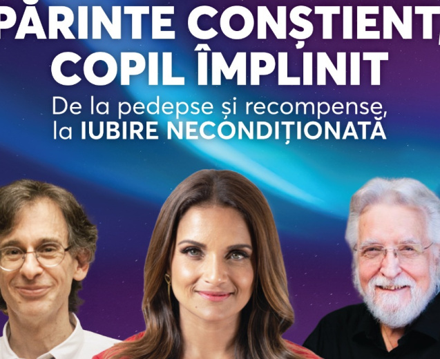 „Părinte conștient, copil împlinit”, pe 10 mai 2026, Sala Palatului