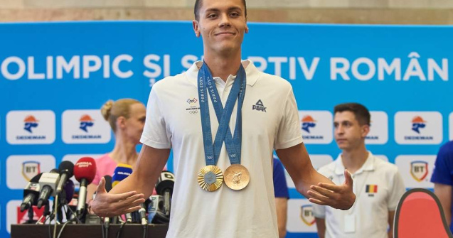 David Popovici, desemnat Cel mai bun sportiv din Balcani 2025