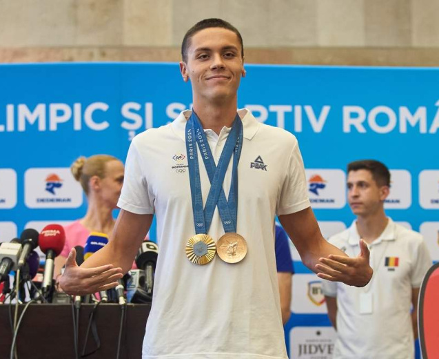 David Popovici, desemnat Cel mai bun sportiv din Balcani 2025