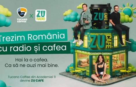 Radio ZU transformă Tucano Coffee - Academiei în ZU CAFE
