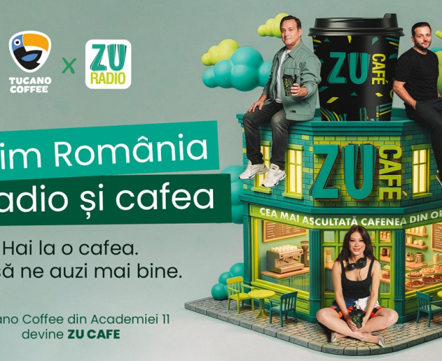Radio ZU transformă Tucano Coffee - Academiei în ZU CAFE