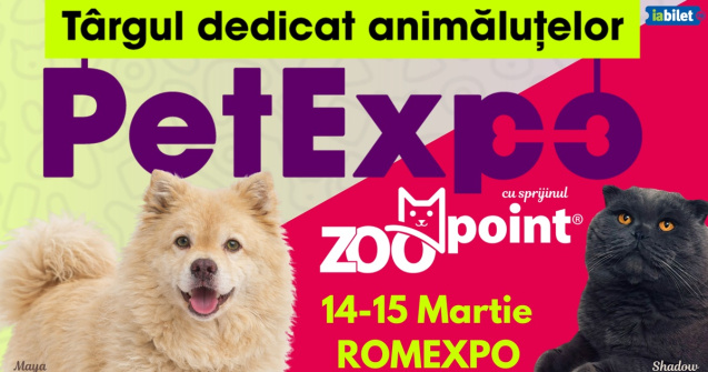Noutățile din universul dedicat animalelor de companie doar pe 14-15 martie la PetExpo România 2026