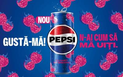Pepsi® cu gust de zmeură...