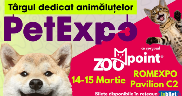 PetExpo 2026 weekendul acesta la Romexpo